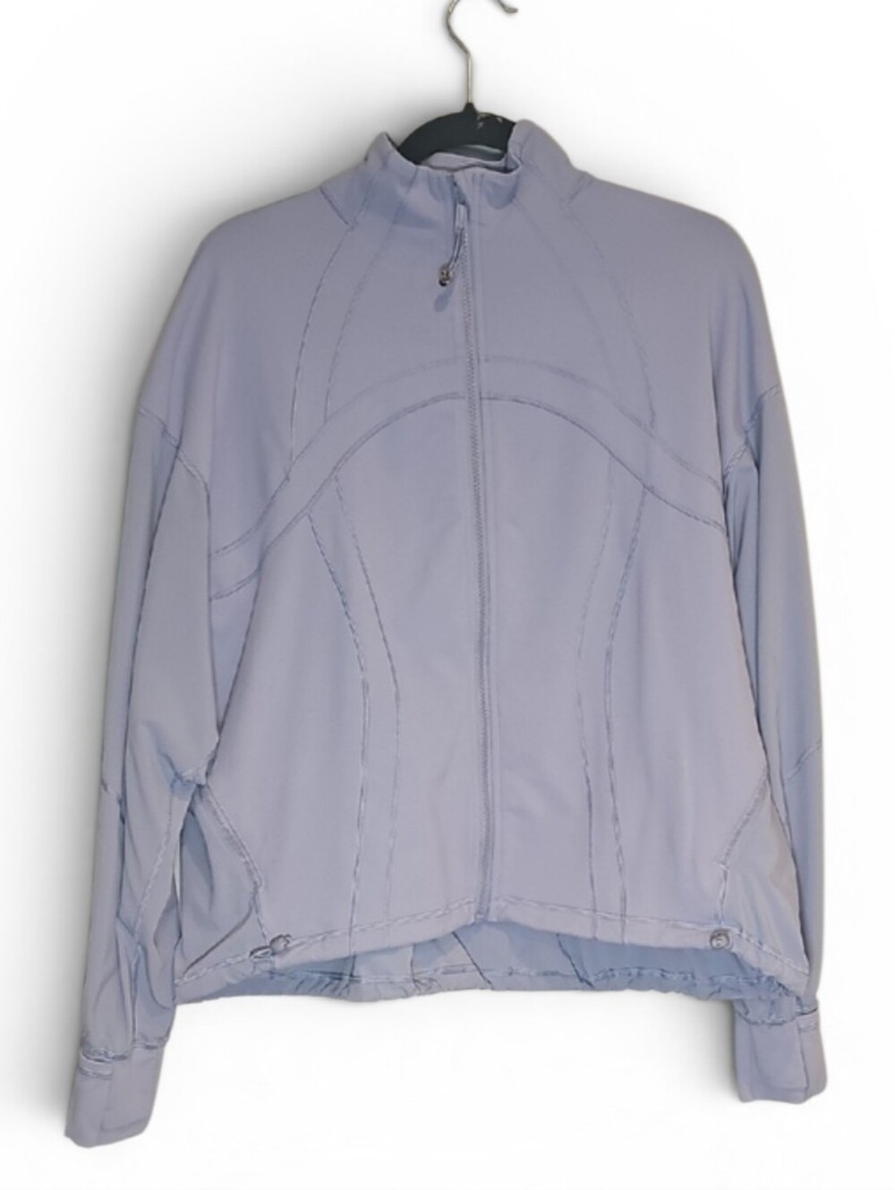 💚 Lululemon Light Lavender Full-Zip Women's Jacket, Size 8